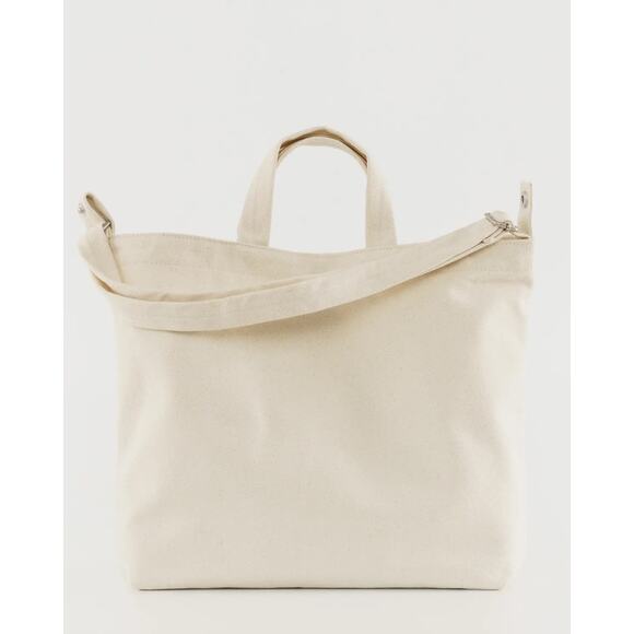 Baggu BLACK Horizontal Duck Bag Canvas NWT - Picture 1 of 1